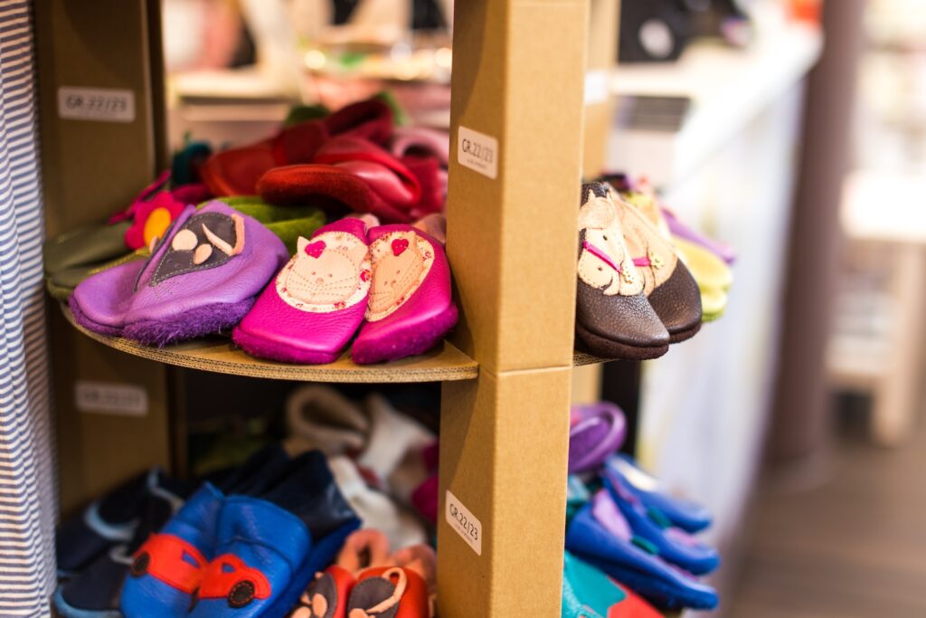 Strona internetowa dla sklepów dla dzieci